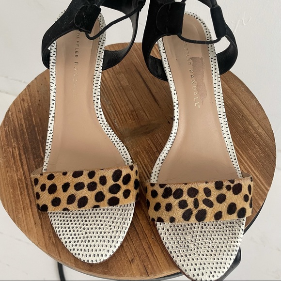Loeffler Randall Leopard/Suede Sandals - Picture 5 of 9